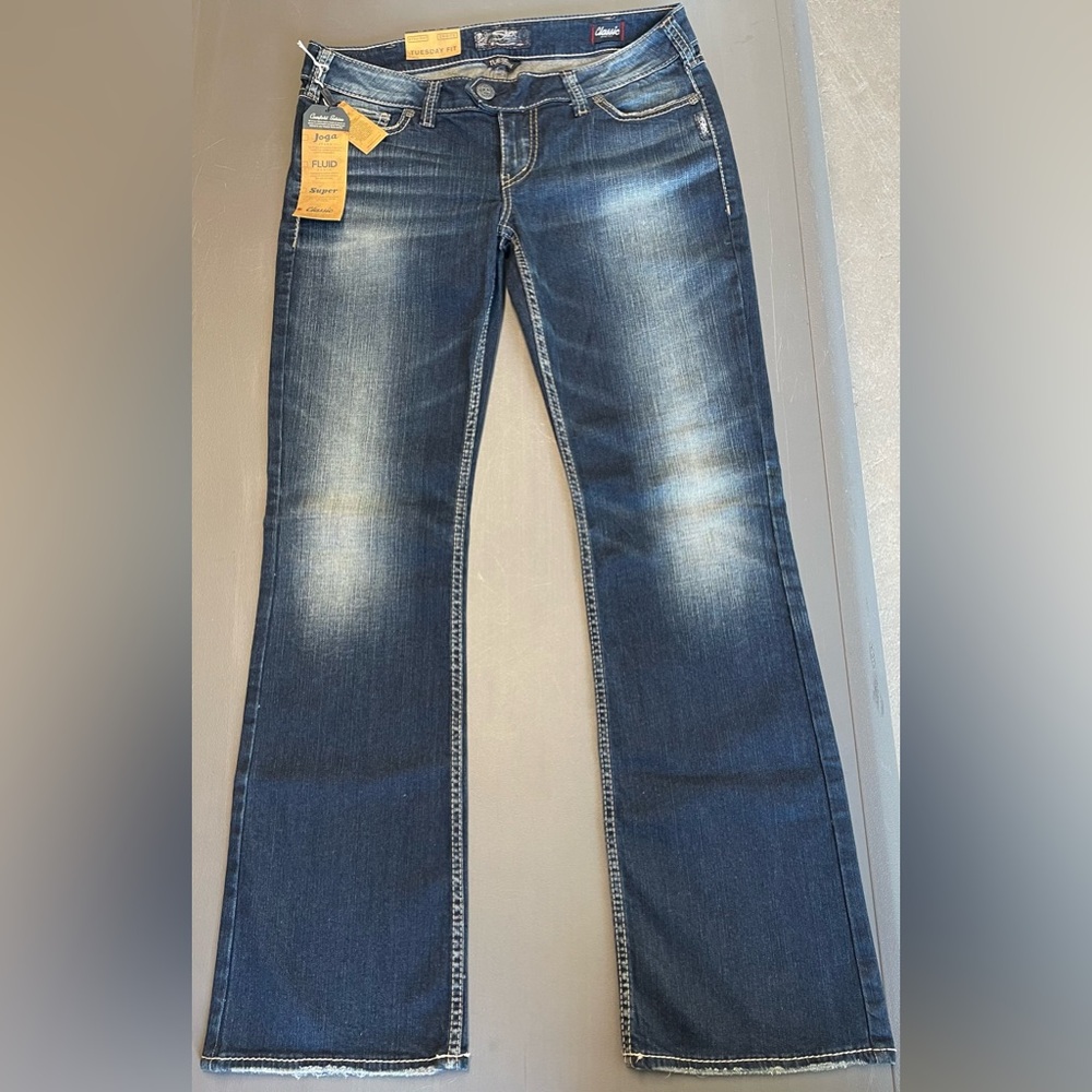Silver Jeans Women's Blue Denim Jeans - Picture 1 of 4